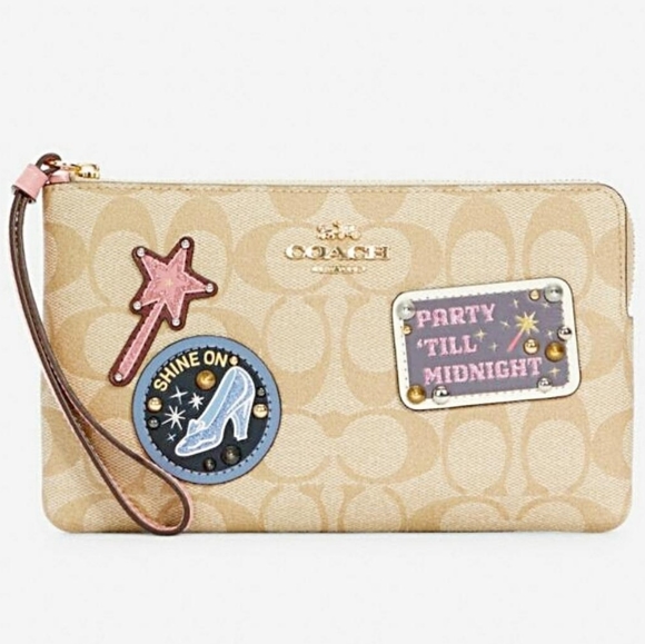 Coach x Disney Cinderella Wristlet - Picture 1 of 2